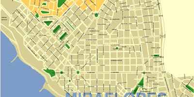 Carte de l'ima pérou quartiers