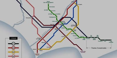 Plan de métro de Lima, au pérou